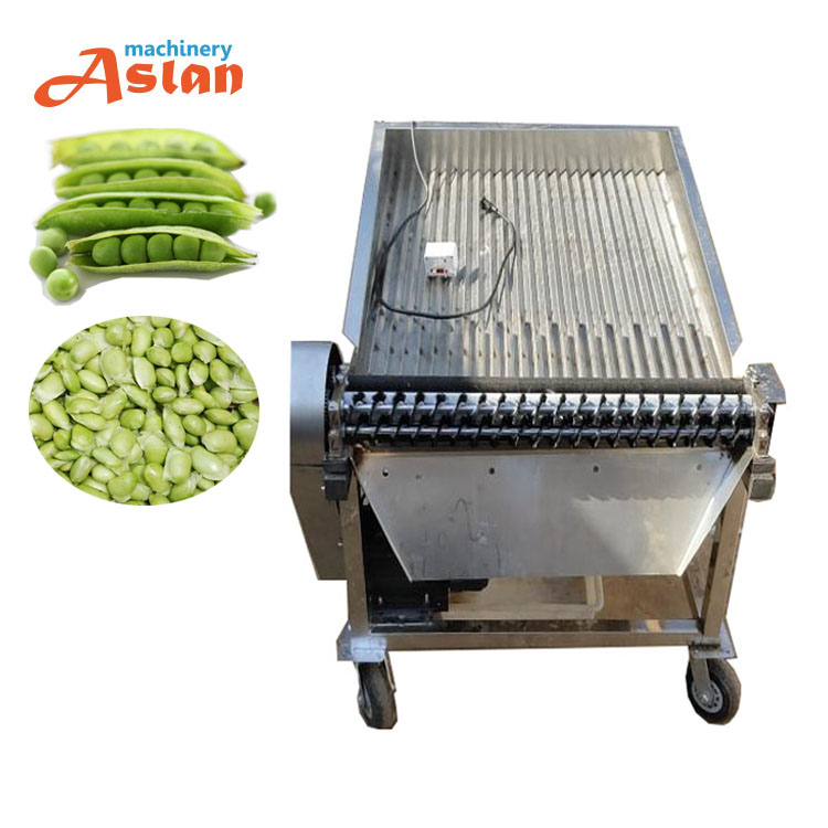 pigeon pois éplucheur/haricot vert pod peeling machine